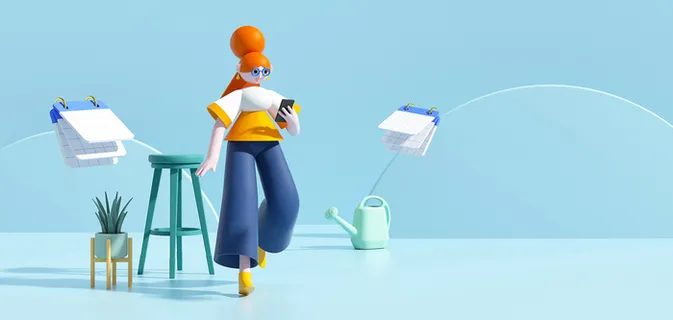 c4d人物微粒体场景模型 c4d人物微粒体场景模型