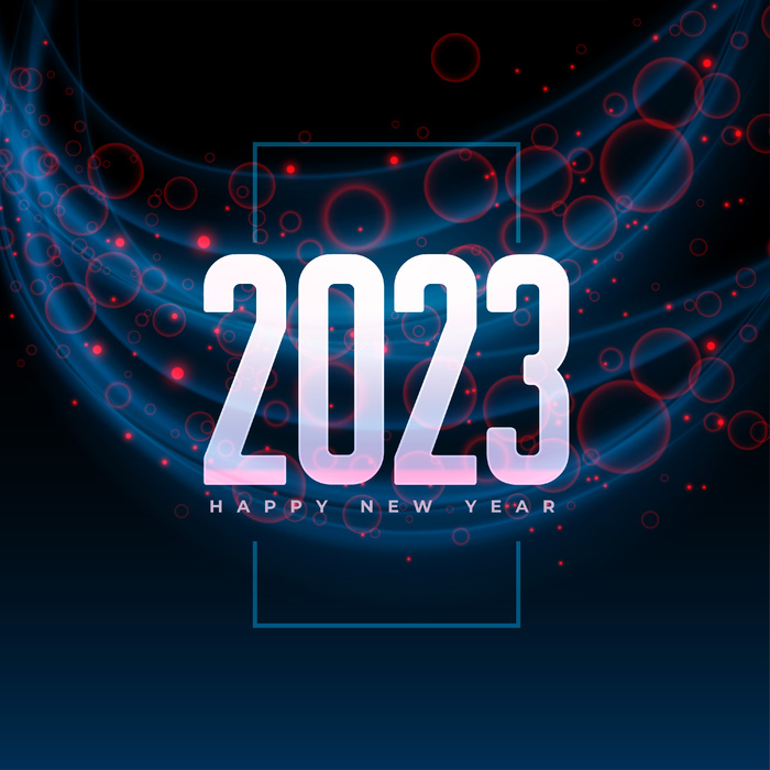 2023新年兔年矢量海报eps,ai矢量模版下载