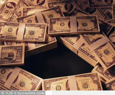 成堆美元