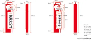 导视牌标识牌指示牌指引牌