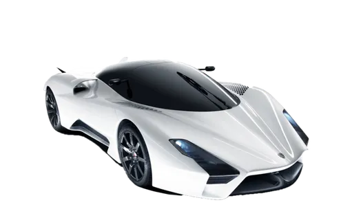 透明跑车素材小车汽车免扣素材