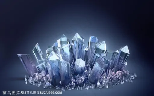 晶体矿物水晶摄影