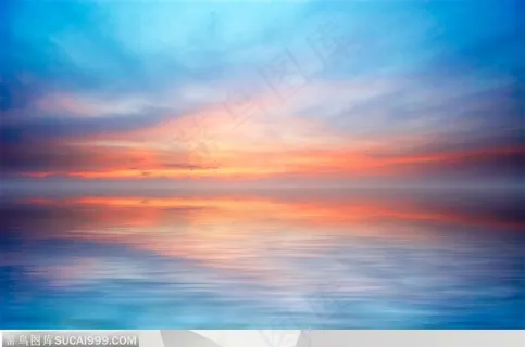 美丽天空-彩色的海面 美丽天空-彩色的海面