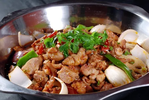 干锅美食焖锅湘菜麻辣香辣纸锅干锅豉香兔 干锅美食焖锅湘菜麻辣香辣纸锅干锅豉香兔