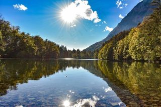 蒂罗尔湖景观图片