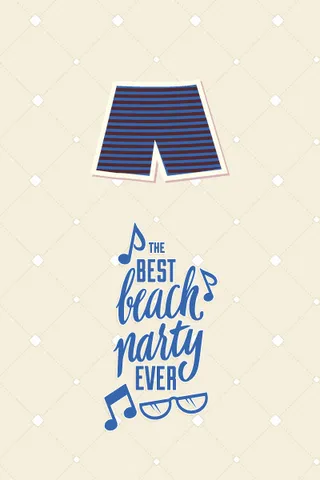 夏天海报|矢量|插画|扁平|风格