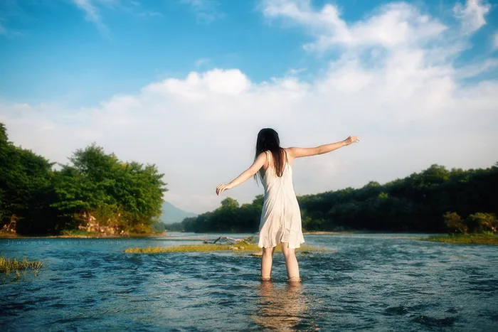 摄影图片人物美女模特照片