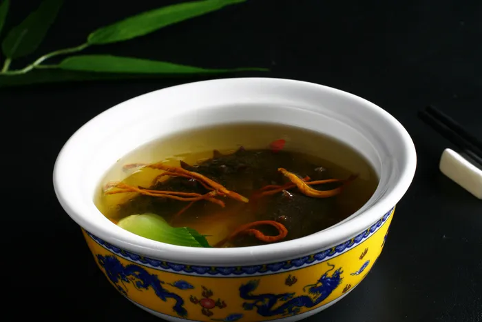 GY00126鸡汤虫草花炖海参 (2)