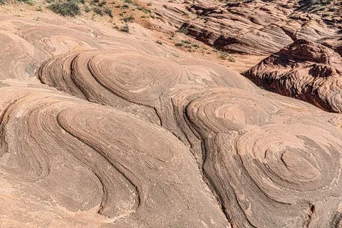 陕西靖边波浪谷
