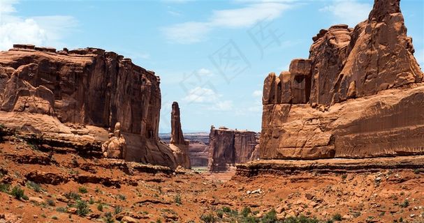 黄土高坡干旱景色图片