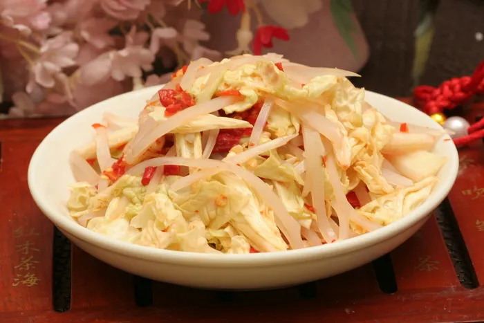 鱿鱼丝拌娃娃菜15元 (1)