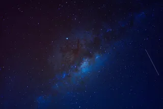 黑色星空摄影素材