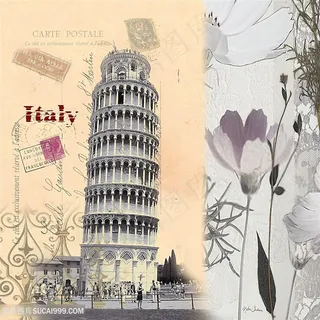 欧式建筑装饰画 欧式建筑装饰画