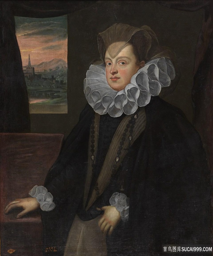 妇人肖像艺术油画