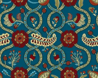 花卉唯美手绘花朵面料纹理手机壳布料面料印花服装矢量图案素材