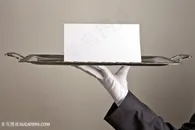 服务员手托盘子图片设计素材