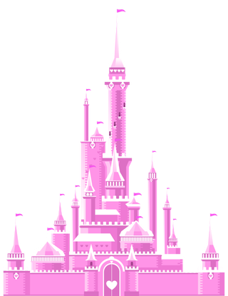 卡通风可爱城堡免扣PNG手绘插画图片 (78)