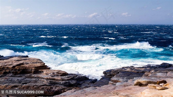 海景海边风景画