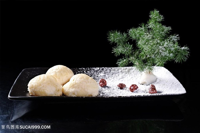 小吃雪山包的美食图片