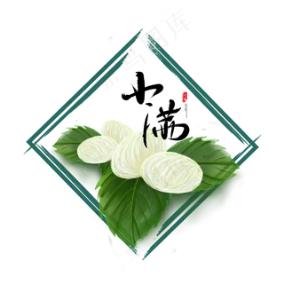 小满节气免抠图片 