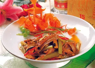 95X-259香芹豆干金钱肚