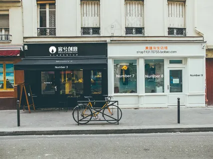 高端店面门头智能贴图样机