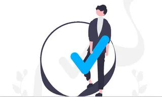 2.5d目标达成插画小图标素材