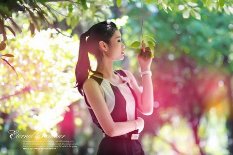 摄影图片人物美女模特照片