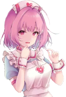 女仆女孩素材卡通简笔素材