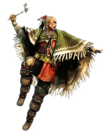 美国印第安人 PNG免抠(1000x1198)