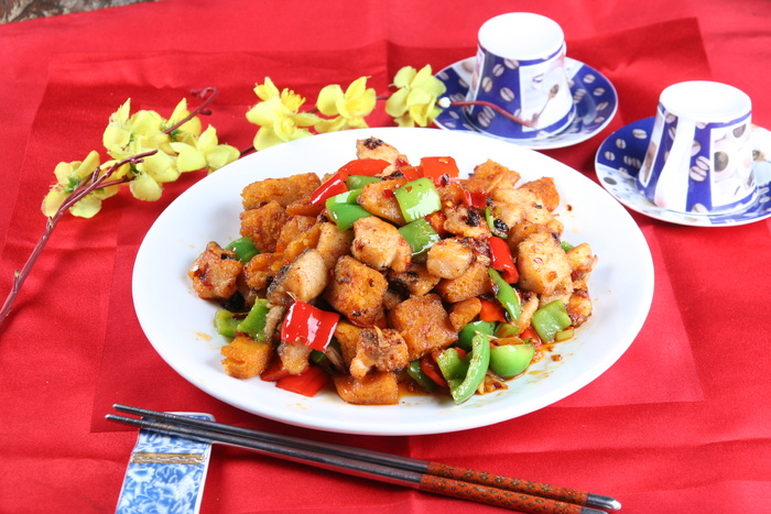 金饼鱼丁 (3)