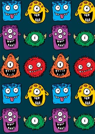 可爱怪兽妖怪头像