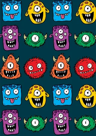 可爱怪兽妖怪头像