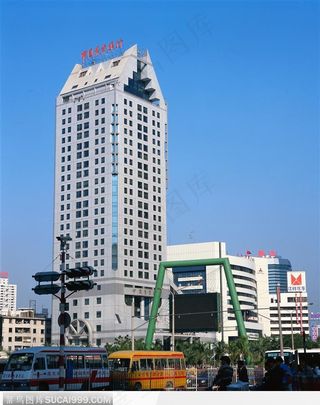 深圳城市风光-高耸的大厦