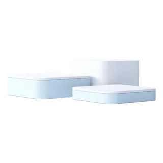 展台素材免扣产品蓝色展示台PNG