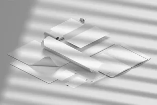 公司办公室白色样机