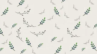 简约淡色叶子背景图片