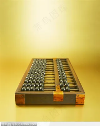 中华传统工艺品黑色算盘