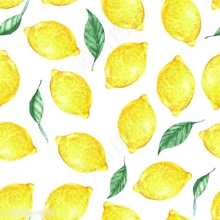 柠檬水果背景高清图