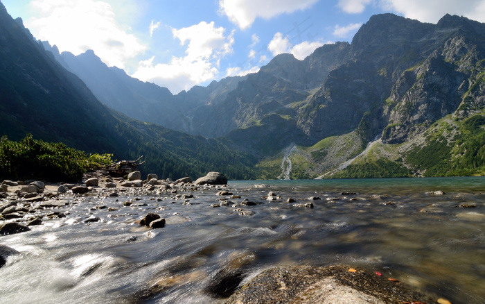 高山风景 高山 风景 云