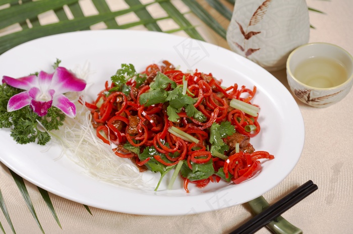  小炒黄牛肉