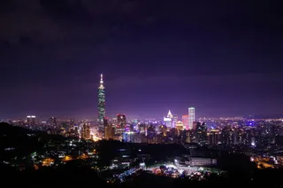 高清唯美城市夜景高楼大厦
