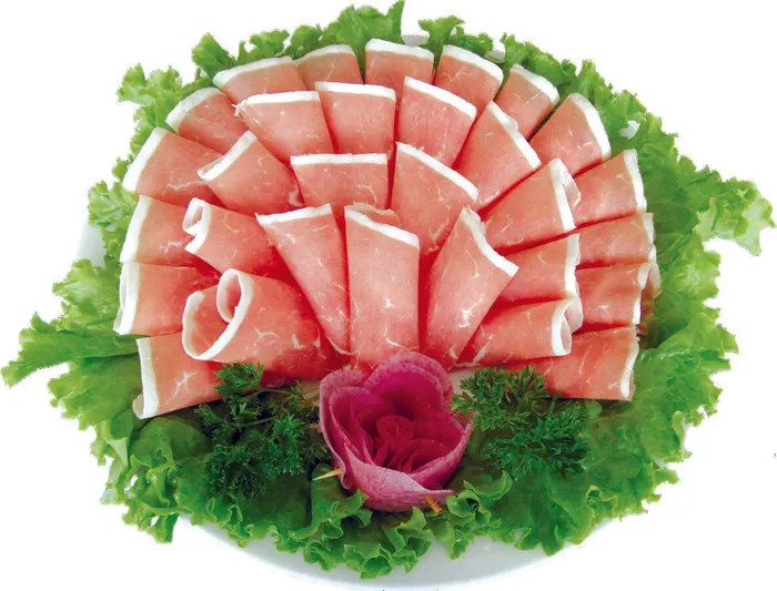 火锅配菜之三肉片psd模版下载