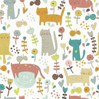 插画 矢量动物 扁平 卡通 