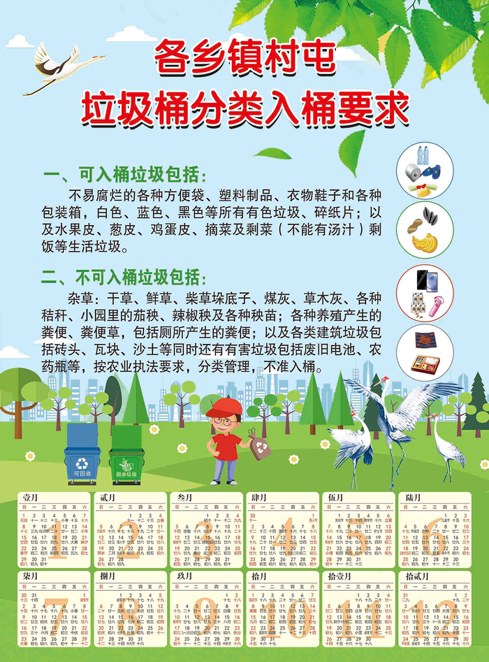 垃圾分类   环保  厨余垃圾   可回收垃圾