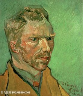 梵高肖像作品油画图片