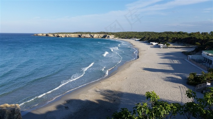 海岸线景观图片