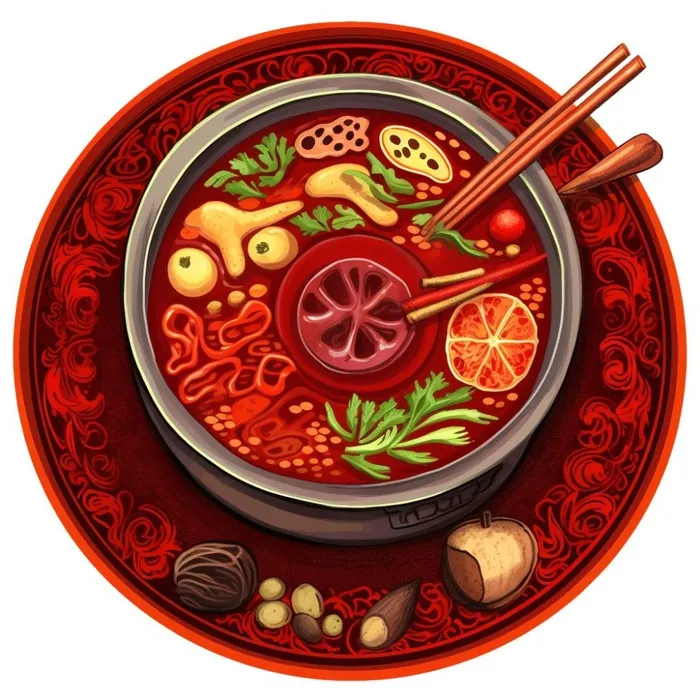 火锅插画免抠(1024x1024)
