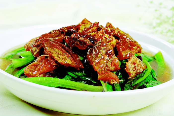 0911XC-282豆豉鲮鱼油麦菜