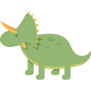 卡通恐龙生日宝宝宴派对素材恐龙派对免扣素材